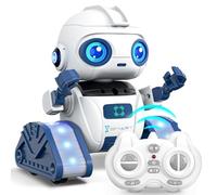 Ophy Robot para niños, Innovadora Función de Proyección, Robot Teledirigido con Control de Gestos, Ojos LED, Música, Juguetes Robots niños y niñas de 3 4 5 6 7 8 9 10 11 12,Víspera de Todos los Santos
