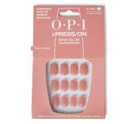 OPI xPRESS/ON Uas prensadas Hasta 14 das de uso Manicura de saln tipo gel Envase vegano sostenible con pegamento para uas Uas cortas neutras