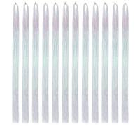 OPica 200 hebras/Uds. 12 Uds. Oropel brillante para el cabello extensión de cabello arcoíris deslumbra a las mujeres Hippie trenzado de cabello herramientas de estilismo