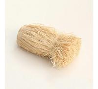 OPica Adorno de borlas de Paja de Rafia Natural, Yute, Lafite, Muebles de Hierba, Adorno de Flecos, Guirnalda de Boda, decoración de Fondo de Pared para el hogar