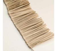 OPica Adorno de Flecos de Yute, borlas de Paja de Rafia Natural, Muebles para el hogar, decoración de Fondo de Pared, Guirnalda de Boda de Hierba Lafite DIY