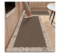 OPIGJUFD Alfombra Antideslizante para Cocina PVC Kitchen Carpet Non-Slip Oil-Proof Rug Waterproof Leather Floor Mat Modern Long Strip Carpets para Suelo Cocina(Color07,40x120cm)