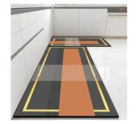 OPIGJUFD Alfombra Antideslizante para Cocina PVC Kitchen Carpet Non-Slip Oil-Proof Rug Waterproof Leather Floor Mat Modern Long Strip Carpets para Suelo Cocina(Color05,40x120cm)