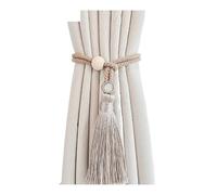 OPIGJUFD Alzapaños Cortinas 1 par de Abrazaderas for Cortinas con borlas - Cuerda algodón Tejida Accesorios Minimalistas for la decoración del hogar(Color 4)