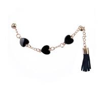 OPIGJUFD Cadena para zapatos 2 cadenas for zapatos con adornos metálicos brillantes Para emparejar