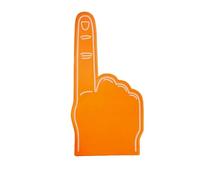 OPIGJUFD Dedo de Espuma Juegos Deportivos inspirados en Gigantes de Dedos Espuma gladiadores, Accesorios porristas for Eventos, 2 uds para Partidos de fútbol(Orange)