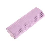 OPIGJUFD Estuche rígido para gafas Estuche Rígido For Gafas, Bolsa De Chapa Hierro, Ovalado Con Imán Leer, Hecho A Mano para viaje(Pink)