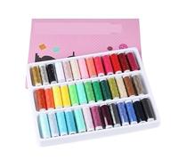 OPIGJUFD Hilos Punto De Cruz Hilo de coser colores, juego hilos bordar poliéster, costura for máquinas manuales, 30/39 Uds(Mixed39 colors)