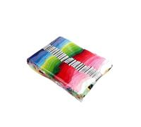 OPIGJUFD Hilos Punto De Cruz Útil hilo de tejer hecho a mano for ovillos coser, Kit bordar artesanal, 50-200 Uds(Multicolor 100pcs)