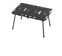 OPIGJUFD Mesa de Camping Mesa Plegable for Acampar al Aire Libre, portátil, Multifuncional, for Picnic(Black)