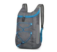 OPIGJUFD Mochila Montaña Mochila portátil plegable de 10L, bolsa montañismo a prueba salpicaduras, mochila viaje, deportiva for hombres y mujeres(Dark Grey)
