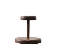 OPIGJUFD Portavasos De Papel Solid Walnut Cup Dispenser Vertical Paper Coffee Holder Kitchen Countertop Organizer Modern Storage Rack Almacenamiento(Single cup holder)