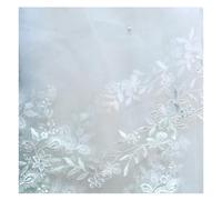 OPIGJUFD Velo de novia Velo de novia largo con peineta, accesorios elegantes, velos Para una boda(Color3)