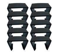 Opilroyn Abrazaderas de sofá para seccionales, conectores de muebles seccionales para exteriores, soporte de abrazadera para patio, mesa de jardín, sofá al aire libre