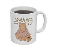 Opilroyn Adorable taza de café inspirada en el Zen, dedicada a todos los amantes de los gatos. Esta taza de café de meditación con temática de gatos de 350 ml es una bebida divertida e interesante