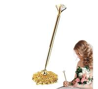 Opilroyn Bolígrafo de libro de visitas de boda - Bolígrafo de metal chapado en oro, pluma decorativa para libro de visitas | Inusual boda boda fiesta de novia, dulce idea de regalo para bodas