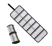 Opilroyn Cebo de pesca Wraps - PVC - Roll - Tackle - Cubiertas ligeras, protección impermeable con protector de gancho, organizador duradero para adolescentes, mujeres, niñas, adolescentes