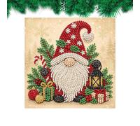 Opilroyn Christmas Pearl Art Kit - Rhinestone Painting, Holiday Craft Set