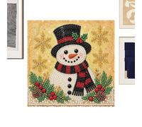 Opilroyn Christmas Pearl Art Kit - Rhinestone Painting, Holiday Craft Set
