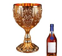 Opilroyn Copa De Vino Pequeña: Copa De Cáliz, Copa, Aleación De Zinc De 30 Ml, Patrón De Flores En Relieve Retro, Elegante Copa De Proxeneta, Decoración Retro Para El Hogar, Bar, Boda, Regalo De Copa