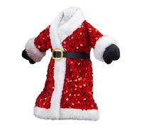 Opilroyn Cubierta para botella de vino, suéter de Navidad, fundas de Navidad, suéter de Navidad, cubierta de botella de vino, cubierta de botella de vino hecha a mano, abrigo de botella de vino