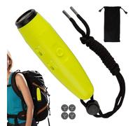 Opilroyn Cuerno de oso para senderismo, portátil, 125 dB, con 4 niveles de volumen, 3 , cuerno de oso para defensa propia, para camping, escalada, exploración al aire libre, árbitro deportivo
