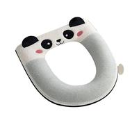 Opilroyn De Inodoro Y Almohadas | Cojín De Inodoro Panda De Dibujos Animados Invierno, protectora ergonómica para WC-| Para el Hogar Hotel Cuidado Ducha Apartamento Habitación Infantil