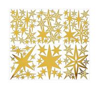 Opilroyn Decoración De Pared De Estrellas,78 Piezas 3D Decoración Extraíble - Decoración De Pared Pegatinas - Para Dormitorio Estudio Navidad Estudiante Apartamento Vacaciones Cumpleaños Fiesta