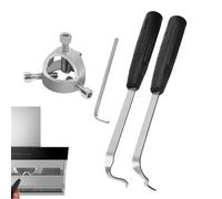 Opilroyn Extractor de ventilador de campana extractora de alta resistencia, de ventilador de rueda de paletas versátil | Herramienta ajustable fiable con diseño ergonómico para uso en restaurantes
