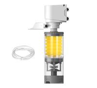 Opilroyn Filtro para pecera - Acuario de tortuga Inserto de filtro interno - Aireador silencioso de múltiples etapas para agua salada de agua dulce Siamés Camping Tortuga Axolotl Camarones Plantas