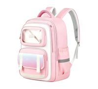 Opilroyn Girls Backpack - Large Capacity Clear Display Pocket Bookbag