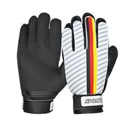 Opilroyn Guantes de portero de fútbol, 1 par de guantes de portero juvenil, guantes de fútbol deportivos acolchados transpirables para entrenamiento de ligas y torneos