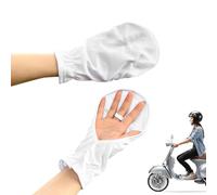 Opilroyn Guantes de protección Solar, Cubiertas de Manos solares,Cubierta Solar para Ciclismo | Guantes de protección UV, Parasol de protección Solar sin Dedos para Mujeres Que conducen, Color