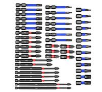Opilroyn Juego de destornilladores de tuerca de taladro, extensión de broca, fijador de tuercas magnético, kit de brocas de alta resistencia, accesorios de taller para adultos, principiantes y