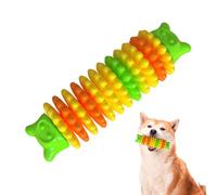 Opilroyn Juguete de dentición para perros, juguetes masticables seguros en forma de oruga, de masticar flexible para perros, para hogares, patios, perros pequeños a medianos