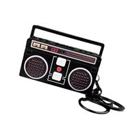 Opilroyn Llavero de Dibujos Animados, Llavero de Dibujos Animados | Dimensión Decorativa del Bolso Radio,Retro Llavero, Llavero de Coche para Hombres Mujeres, Lindos llaveros