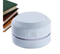 Opilroyn Mini Limpiador de Escritorio - Pequeña Herramienta de Limpieza de Polvo para Oficina, Dispositivo Silencioso con Rotación de 360 Grados y Cepillo para Pelos de Animales, Migas, Ventana