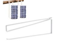 Opilroyn Organizador Tazas - Estante bajo armario | Porta vasos de gabinete | Para cocina, oficina, dormitorio, despensa esquina, armario, mesa estantería baño