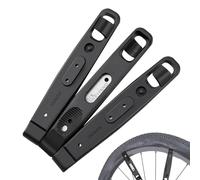 Opilroyn Palancas para bicicleta, 3 piezas de goma para sustitución de neumáticos - Kit de mantenimiento de accesorios de ciclismo para principiantes aficionados expertos con herramienta manual de