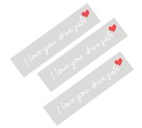 Opilroyn Pegatina del espejo retrovisor,3 unidades resistente al agua del espejo retrovisor automotriz ornamento - auto ventanas pegatinas | para Camión portátil interior diario viaje por carretera