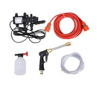 Opilroyn Pulverizador de Agua a Alta Presión | Kit De Lavado Potente - Herramienta de Limpieza con Botella Manguera Bomba para Uso en Exteriores, Lavado Coches, Césped, Mascotas, Ducha y