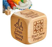 Opilroyn Quilting Dados - Herramienta para proyectos de acolchado Elección | Dados de decisión aleatoria para amantes de la costura Cumpleaños Fiesta de Navidad Mujeres Fiesta Familiar Regalo de