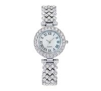 Opilroyn Relojes de Oro de Lujo - Reloj de Pulsera de, Reloj de para Uso Diario | Relojes de Pulsera Casuales con Diamantes de imitación y Brillo Duradero, Reloj de Mujer Diamante con patrón Romano