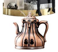 Opilroyn Soporte de Cono De Incienso,Jarra En Forma De Incienso Soporte | Elegante Quemador Rural Aleación de Zinc Para Spa Meditación Ceremonia Yoga Studio Iluminación Ambiental