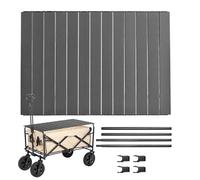 Opilroyn Tabla De Carro | Tabla Plegable para Carro De Jardín En Aleación De Aluminio - Accesorios Versátiles para Comidas Preparación De Alimentos Barbacoa Y Camping Al Aire Libre