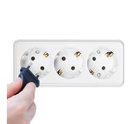 Opilroyn Toma de corriente, toma de corriente eléctrica, uso comercial zócalo, 250 V normas europeas 16A toma de corriente con 3 enchufes, fábrica, uso comercial, toma de corriente para teléfono móvil