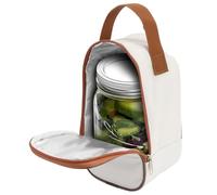 Opilroyn Travel Bag - Water Resistant Storage Pouch, Insulated Food Carrier | Food Bag for Travel for Lunch Dinner Salad Home House Indoor Outdoor Travel Women Men