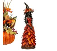 Opilroyn Witch Statue - Gothic Harvest Halloween Desktop Figurine Decor