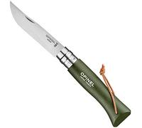 Opinel 0442001703 - Navaja con Cordel, Color Caqui, Talla 8 cm