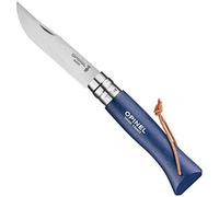 Opinel 0442001704 - Navaja con Cordel, Color Azul, Talla 8 cm